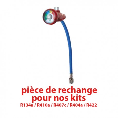 Manomètre avec flexible R410A